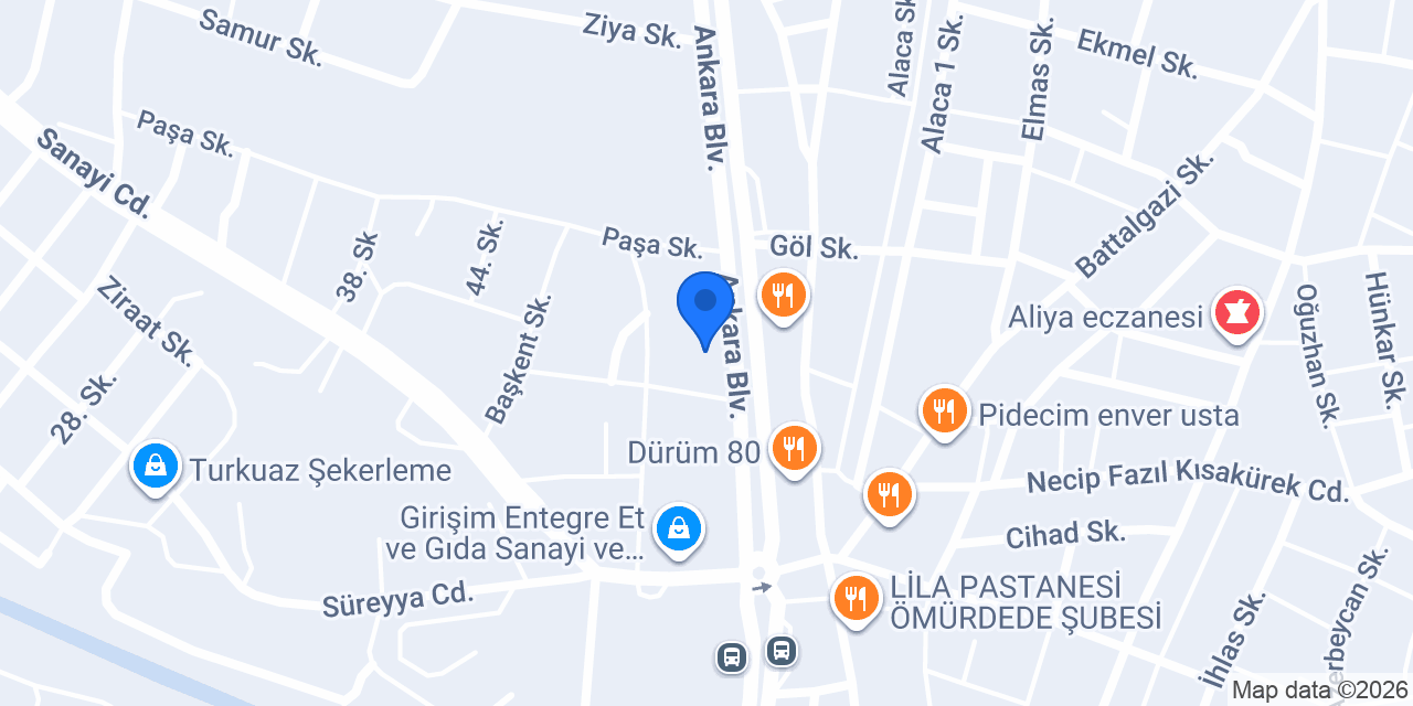 Dilek Mobilya konumu