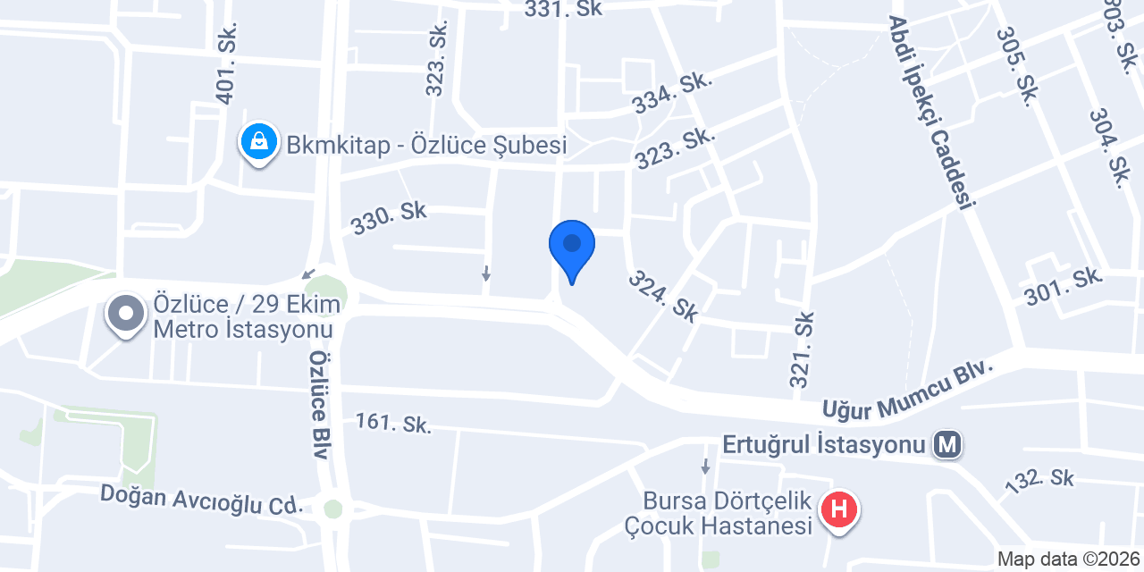 Brussel Waffle Özlüce konumu