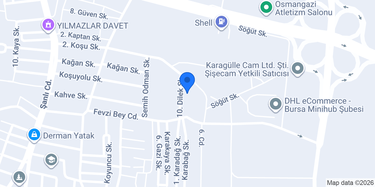 AR Çizgi Tekstil konumu