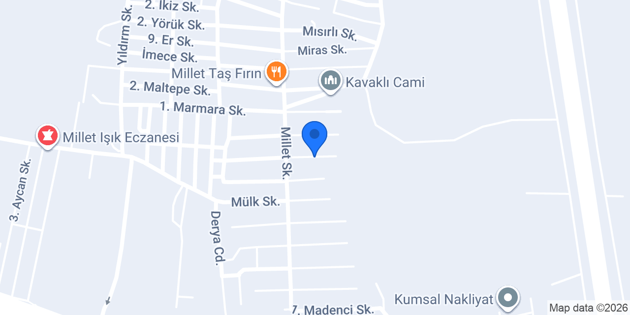Meudiye Merkez Camii konumu