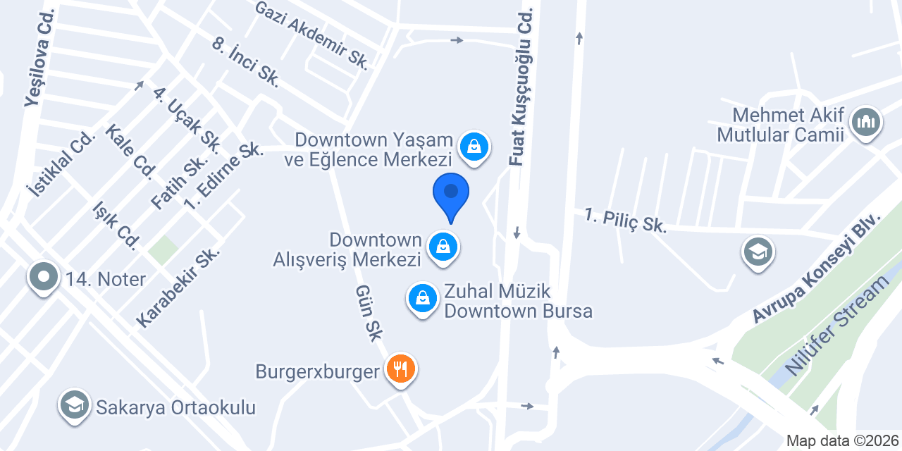 Vakkorama Cafe konumu