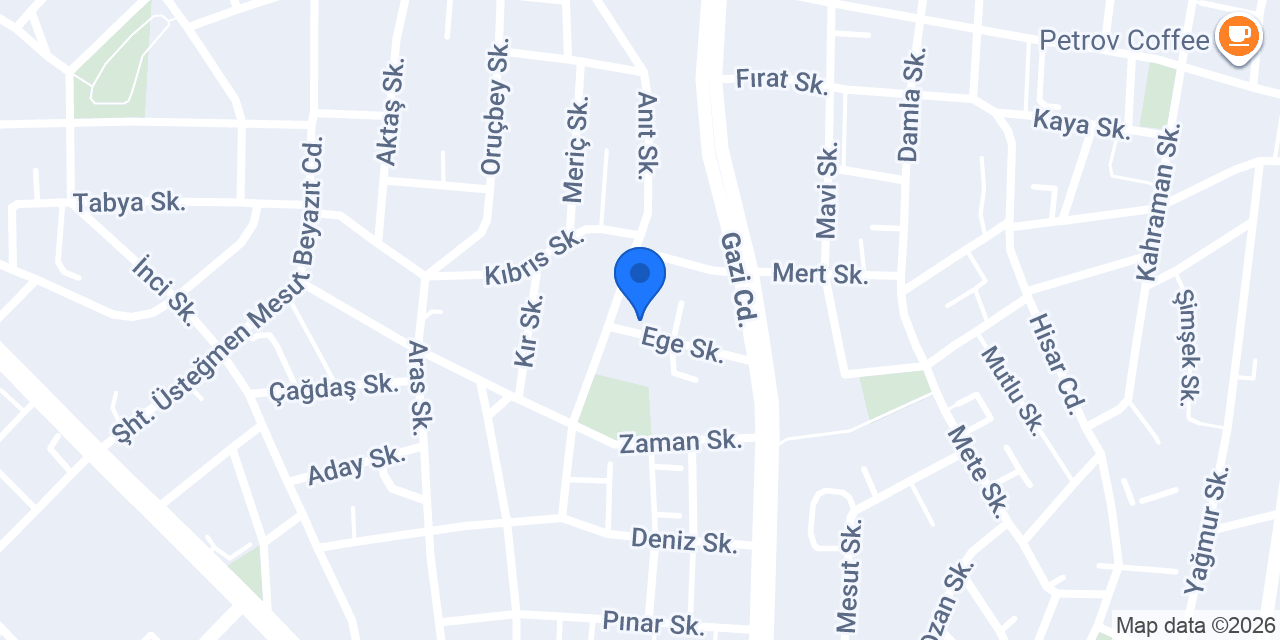 Durukent Taksi Durağı konumu