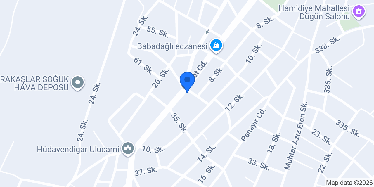 Beyazıt ısı teknolojileri konumu