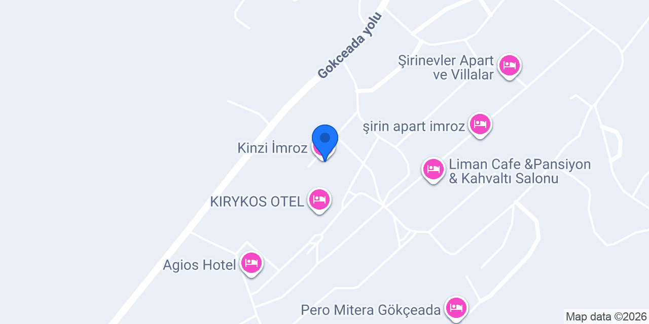 Kinzi İmroz konumu