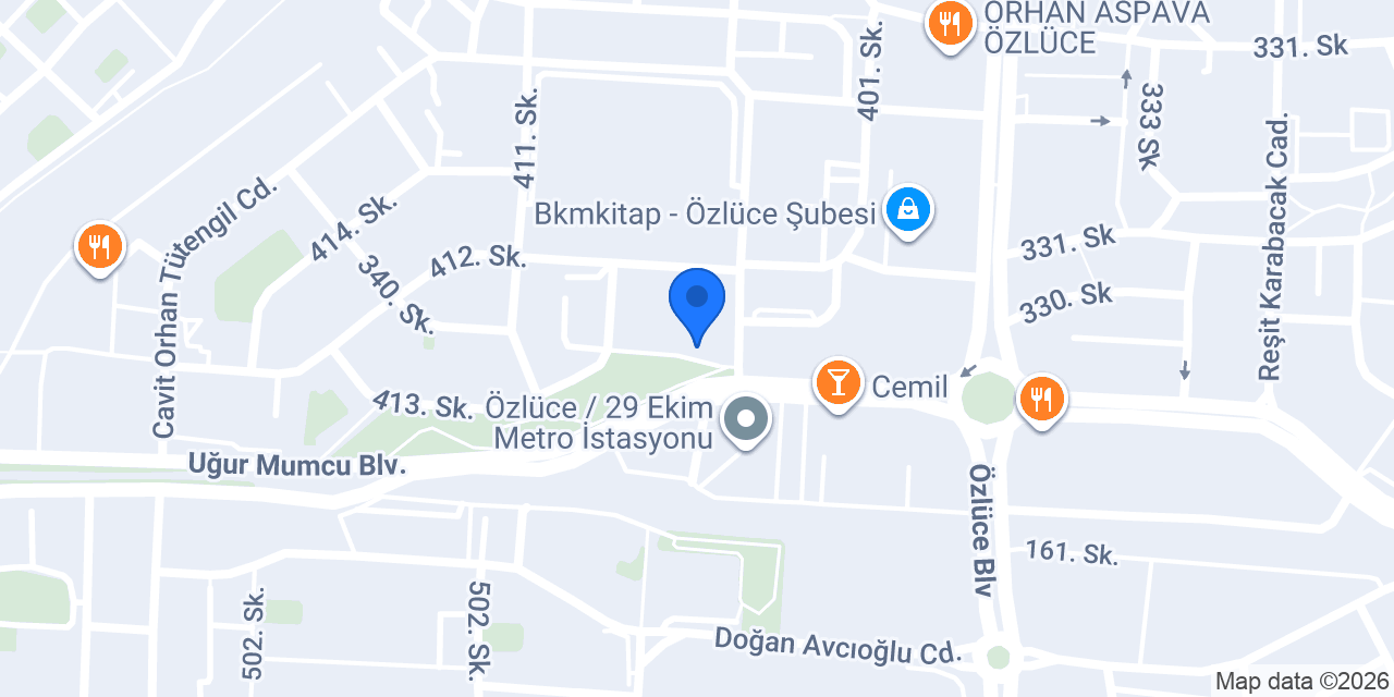 Maia Özlüce konumu