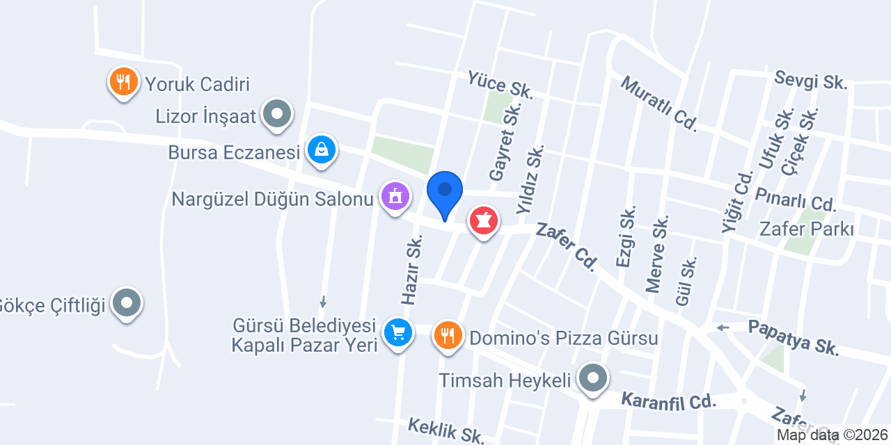 Alişan Mantı konumu