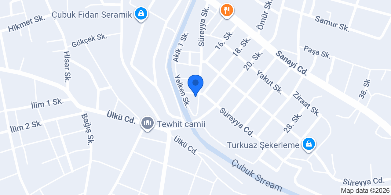 ÖZTÜRK Bakım Onarım konumu