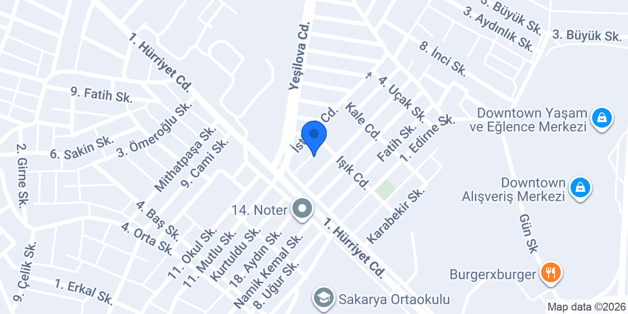 Kartanesi waffle & poğaça konumu