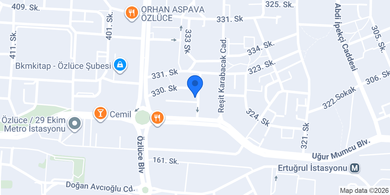 Maya Ev Yemekleri konumu