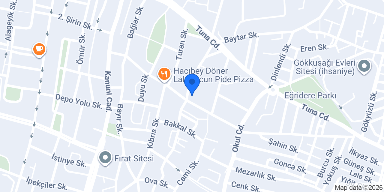 Kuzenler Izgara Döner konumu