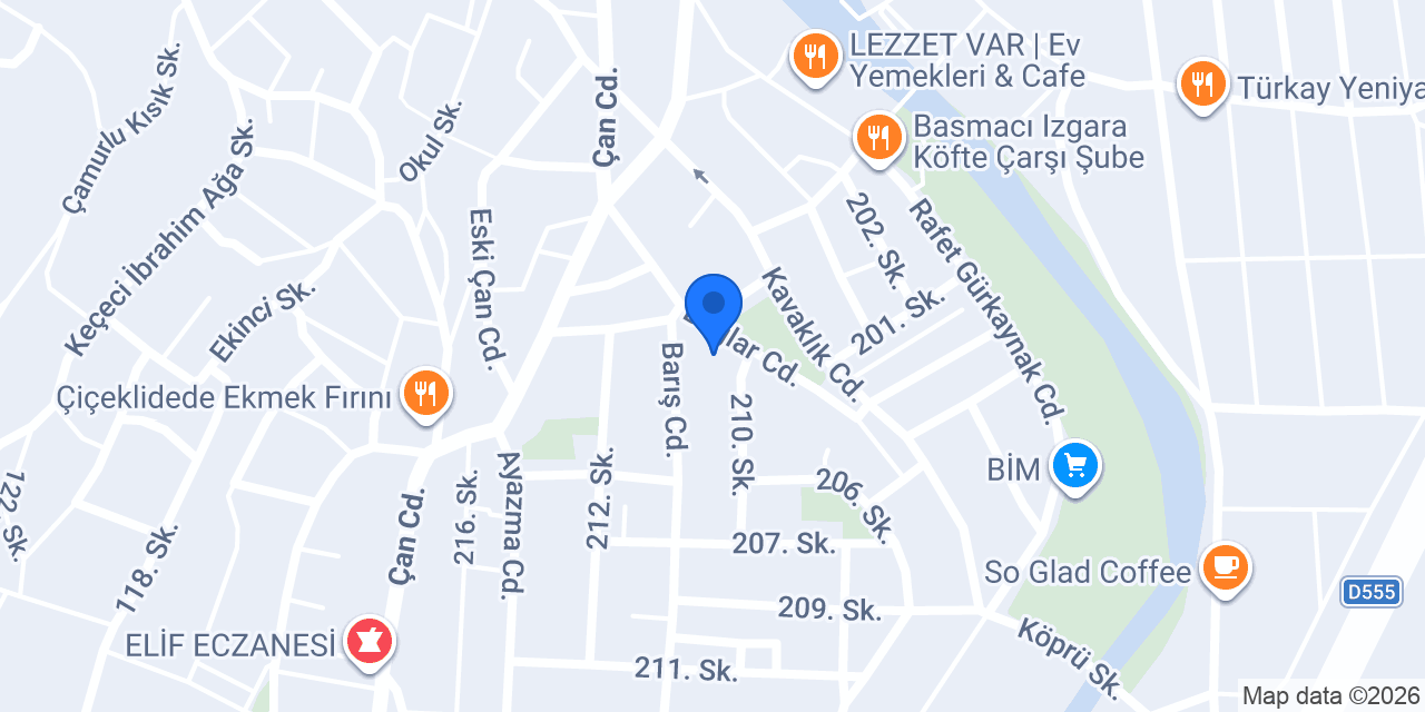 EFE BULUT İNŞAAT konumu