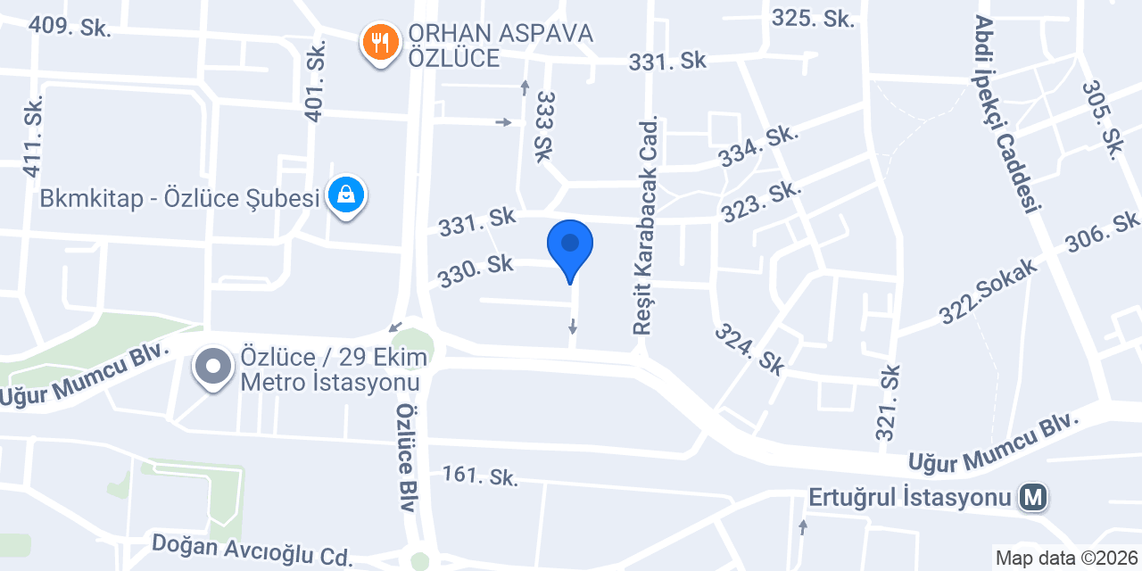 Bade Ev Yemekleri Özlüce konumu