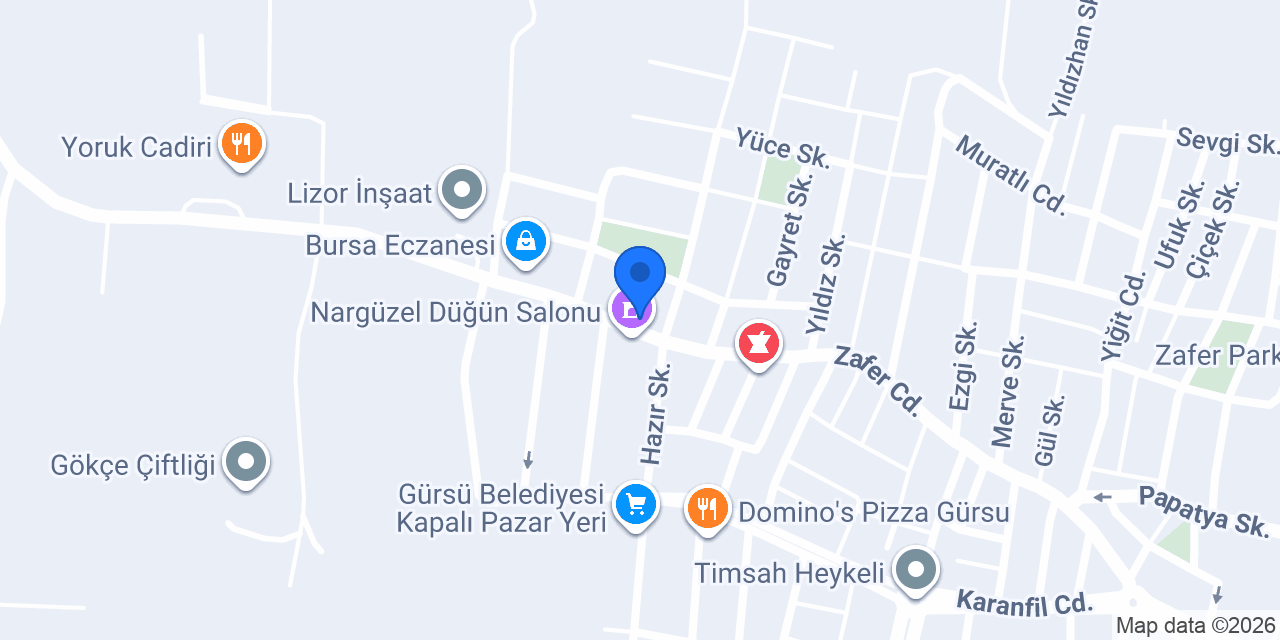 Bekiroğlu Süper Market konumu