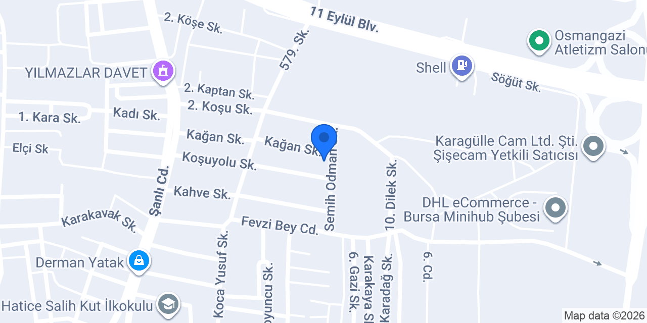 Erfa Cam konumu