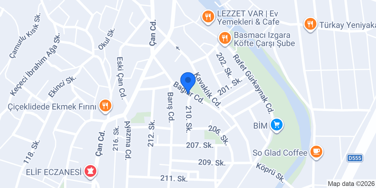 VELİ MARKET konumu