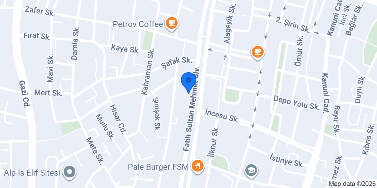 Patidost Dondurma konumu