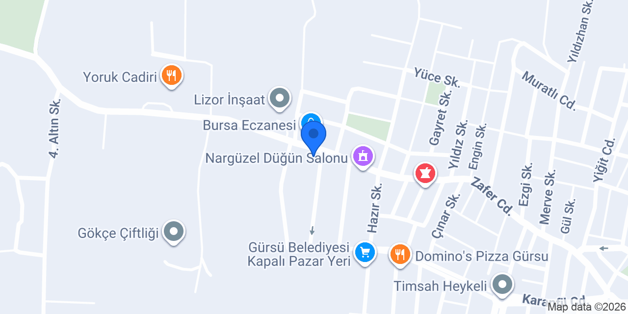 Maraş konumu