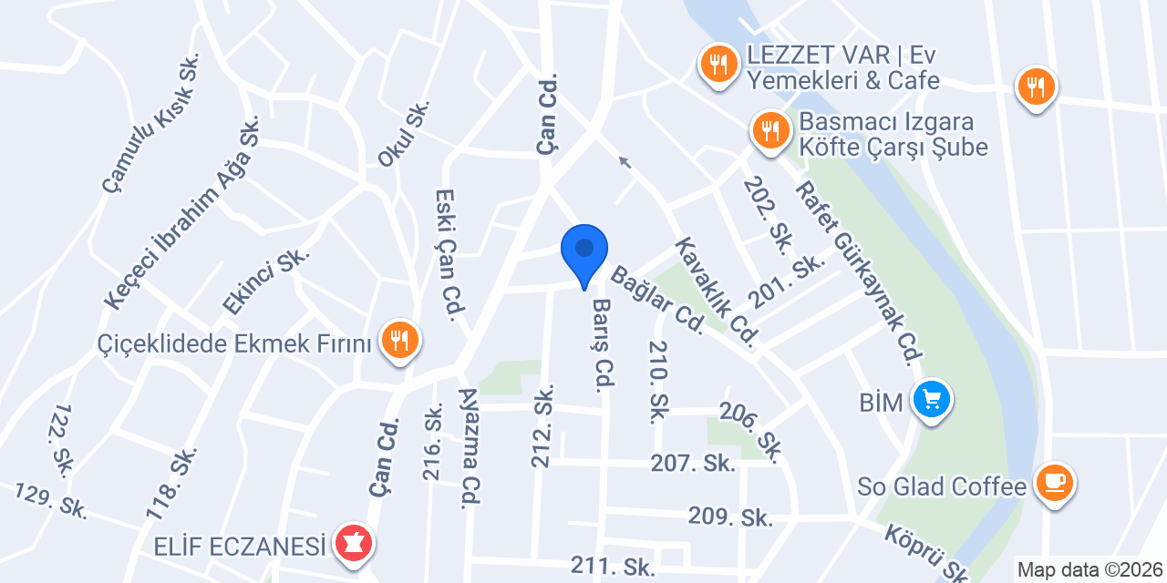 Biga Petshop & Kuşevi konumu