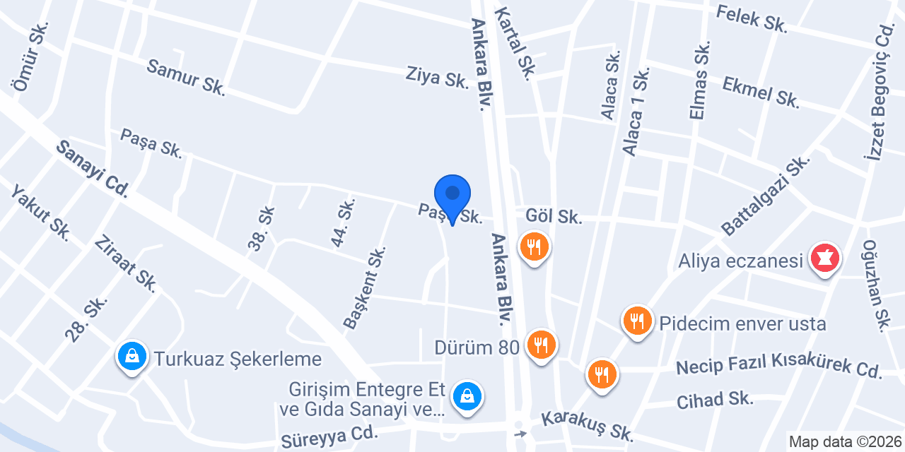 Özel Elif İş Makinaları Kursu konumu