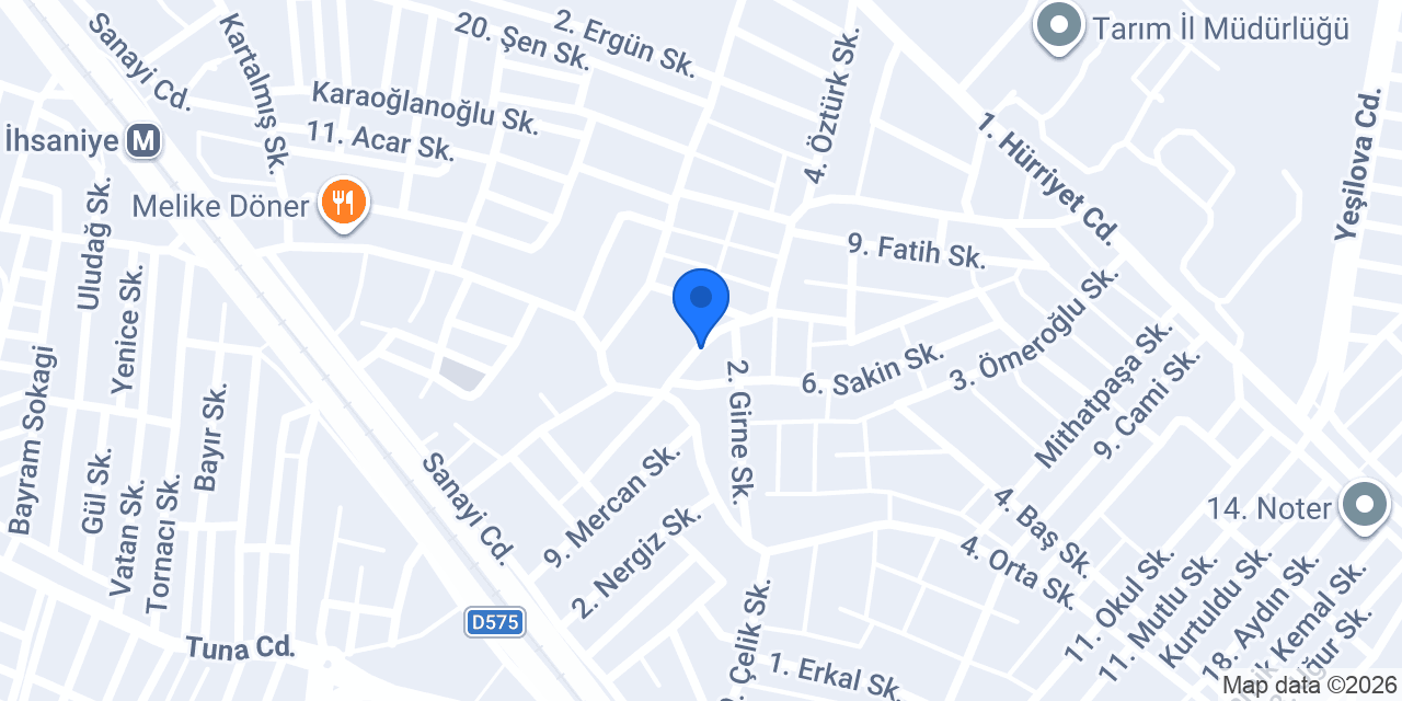 Üçbey Elektrik ve teknik Servis konumu