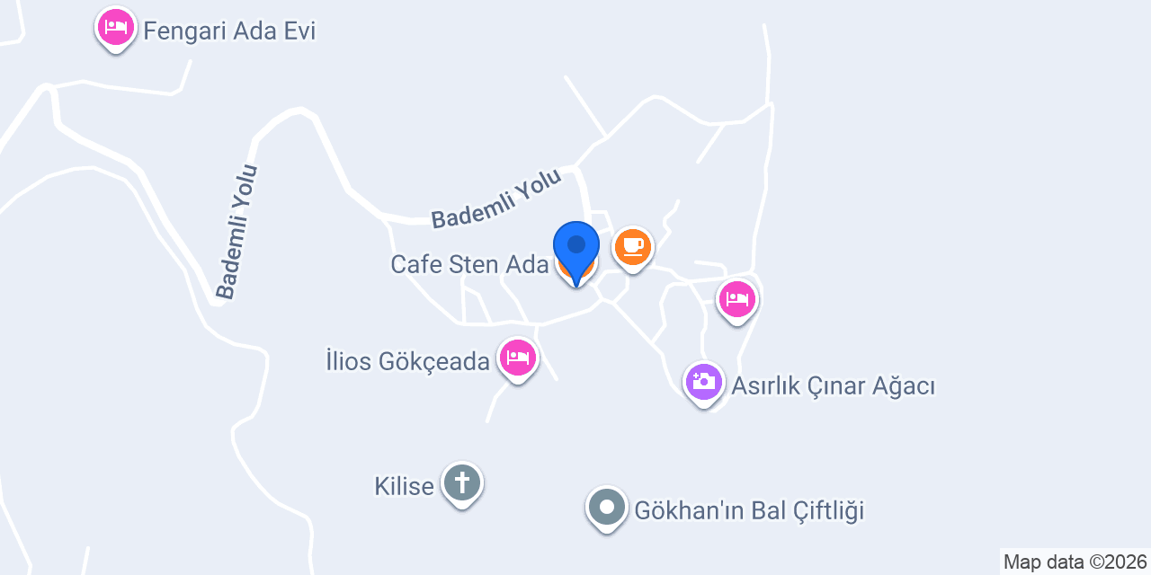 Cafe Sten Ada konumu