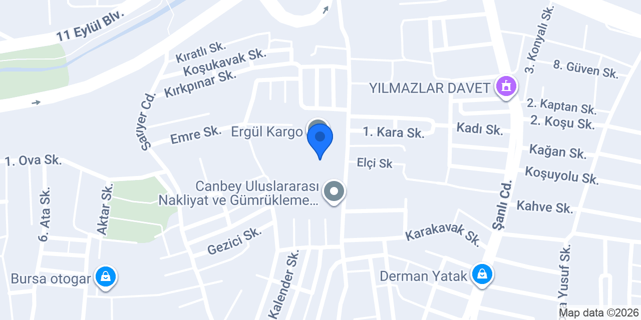 Bursa Onur Ambarı konumu