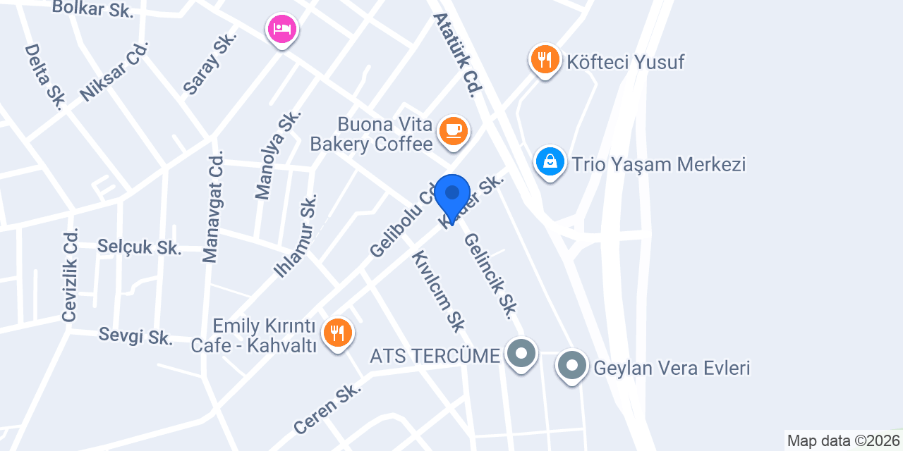 Ecem Cafe Oyun konumu