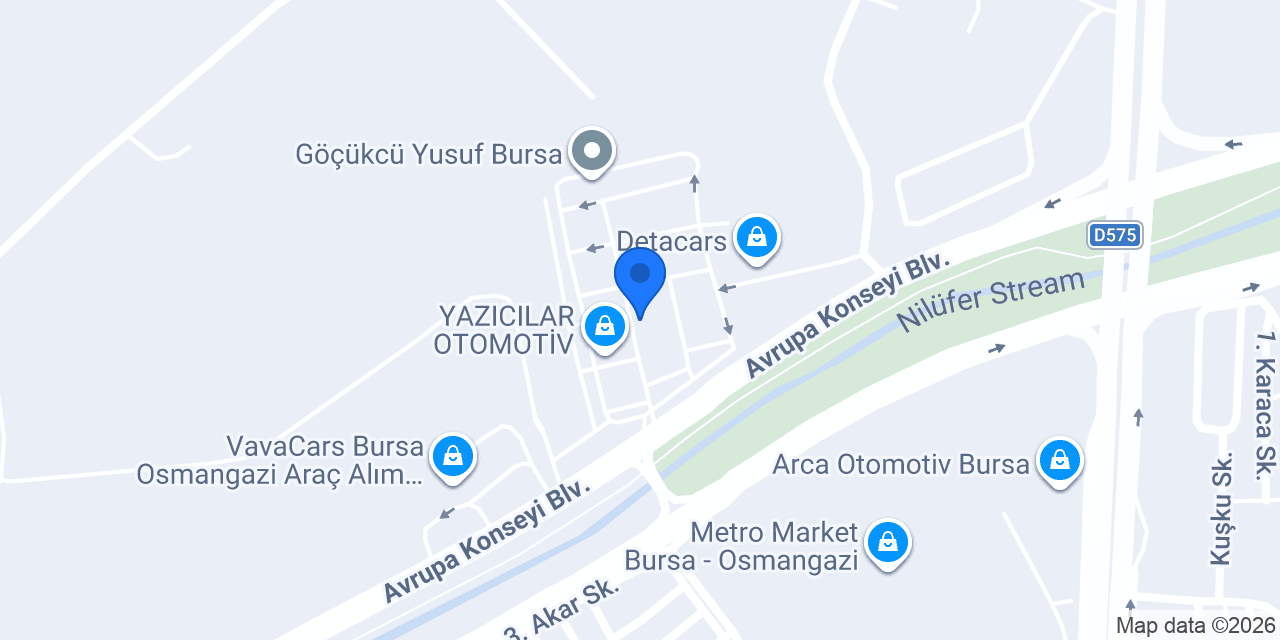 Galeri Nadir konumu
