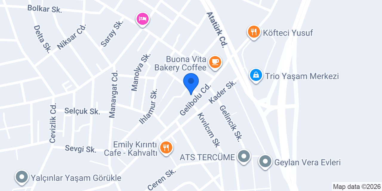 Abiş Cafe&Patisserie konumu
