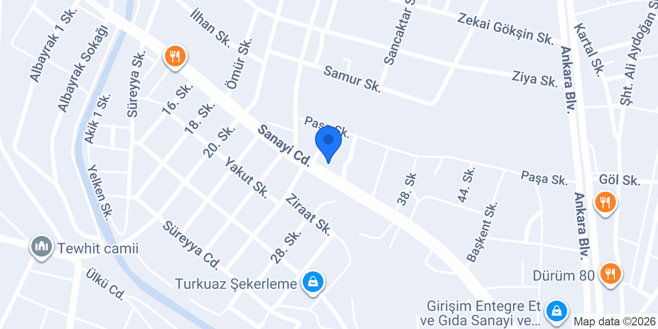 KANATÇI GÖK-HAN konumu