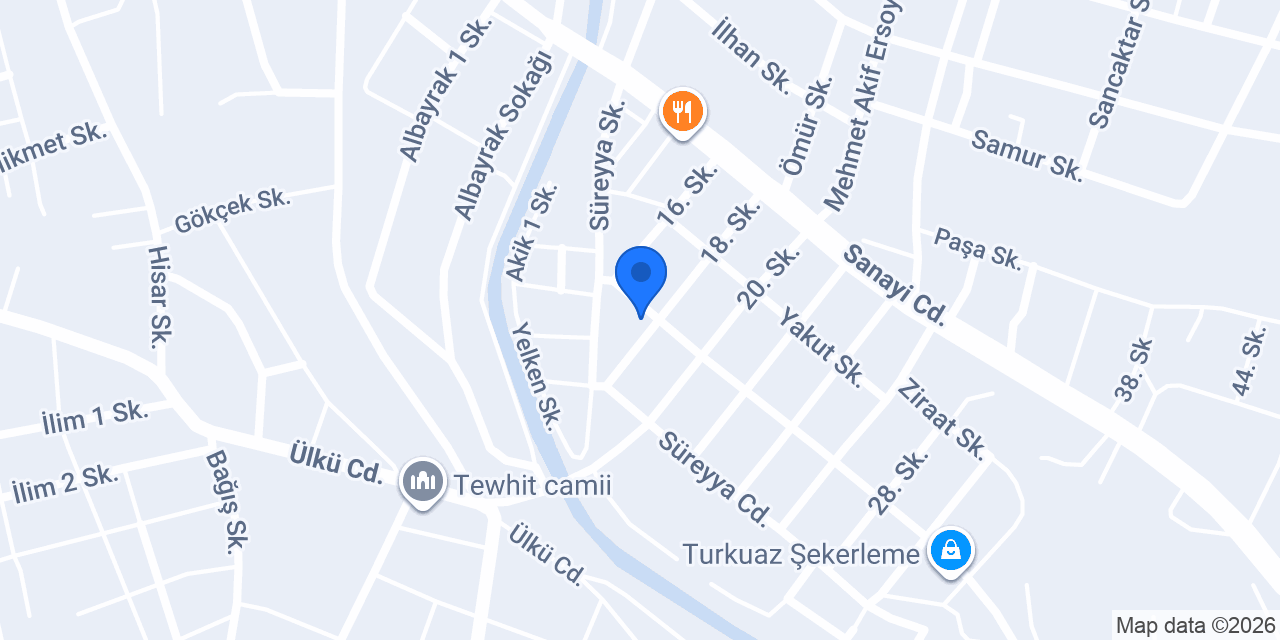 Sinan Ticaret konumu