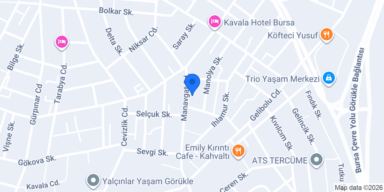 İnan Creative & Reklam konumu