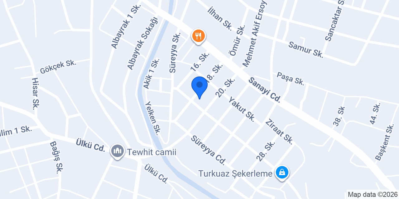 Dilek Market konumu