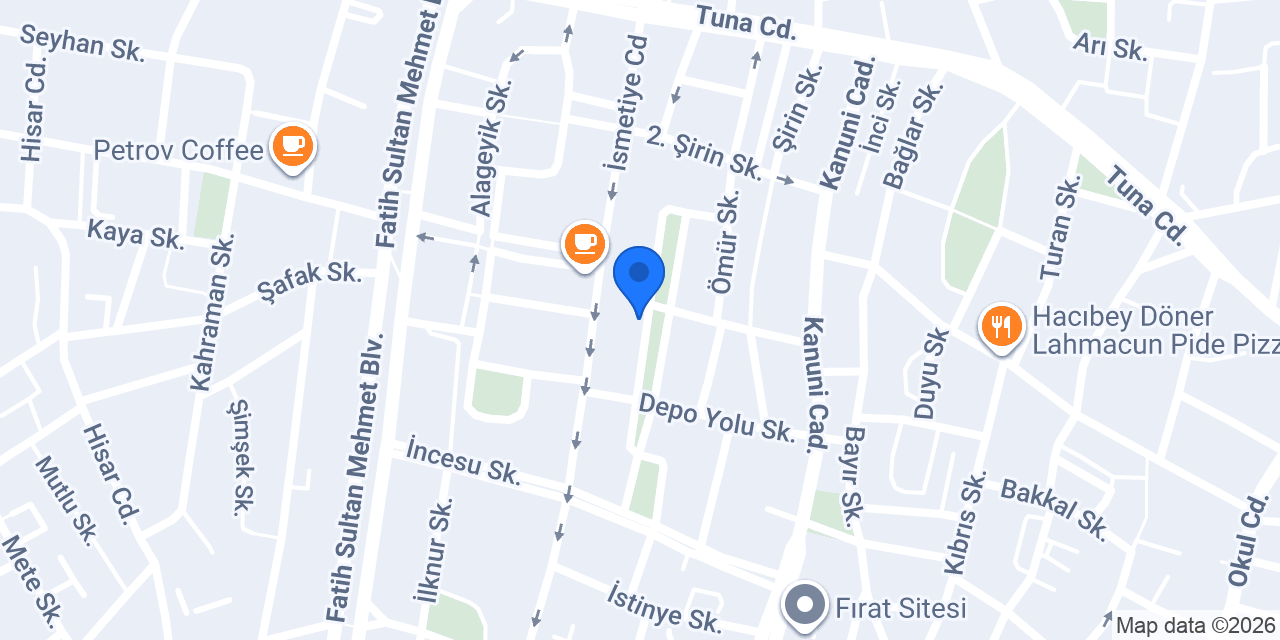 Evre Hareket Atölyesi konumu