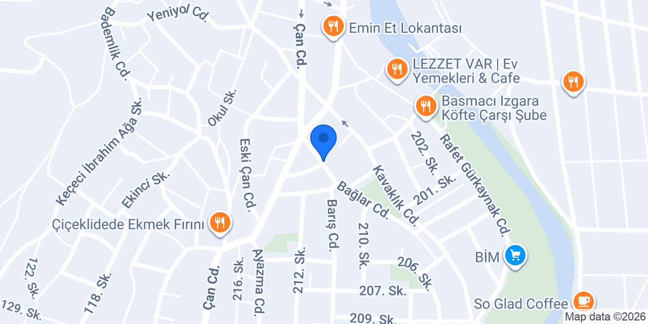 Güven Tesisat konumu