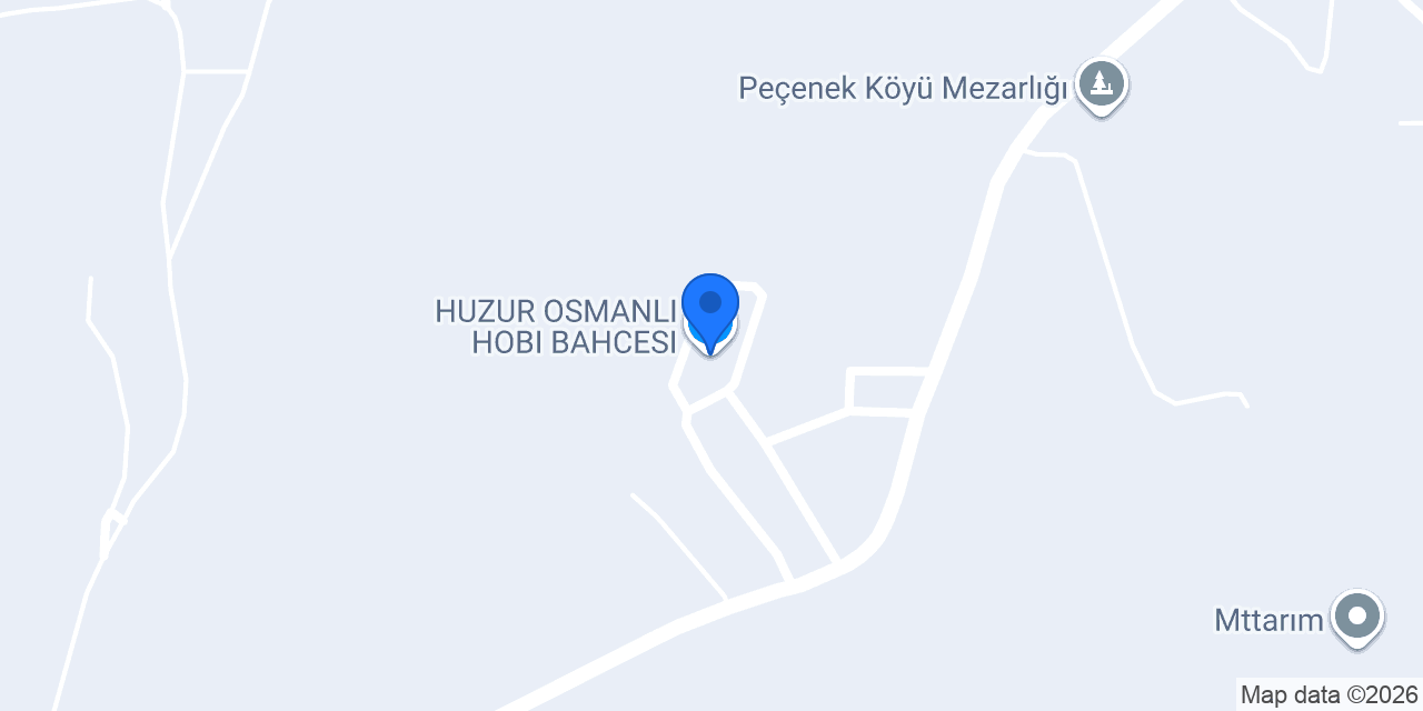 HUZUR OSMANLI HOBI BAHCESI konumu