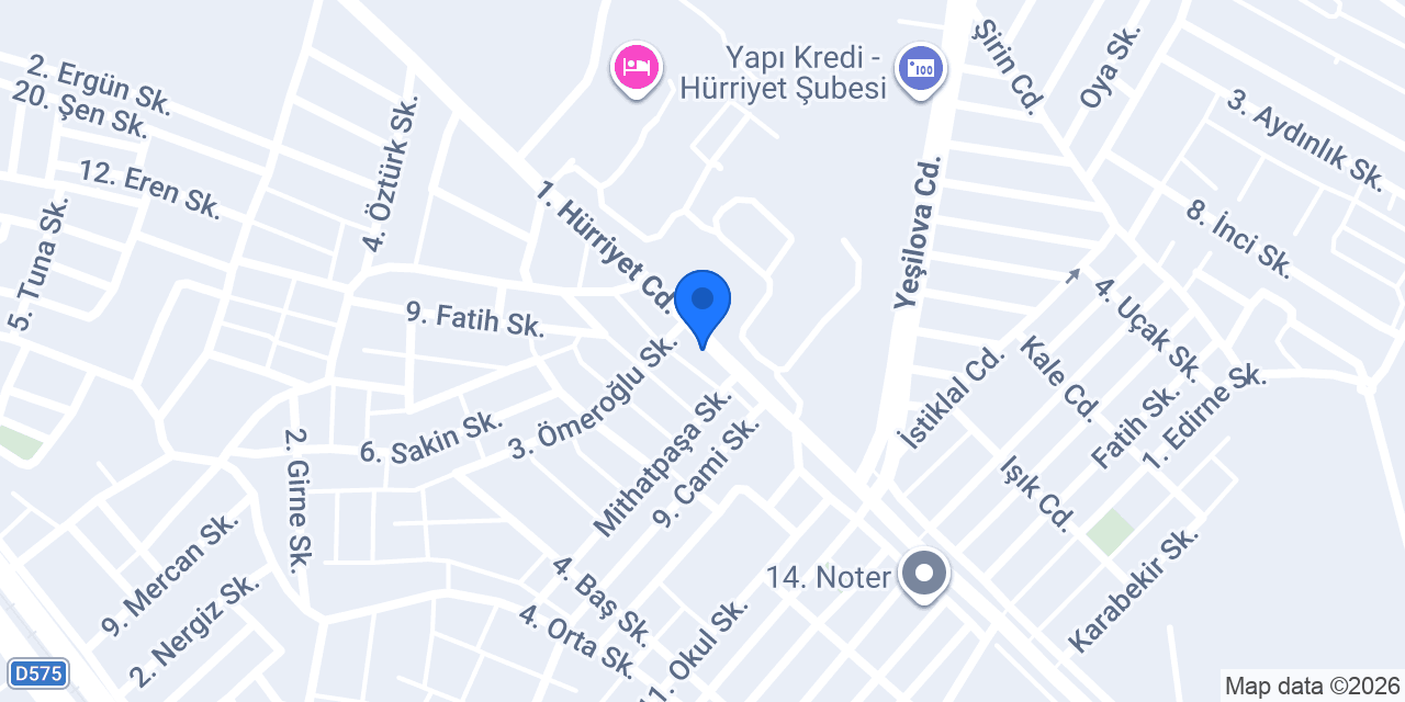 Kocamanlar Mobilya konumu