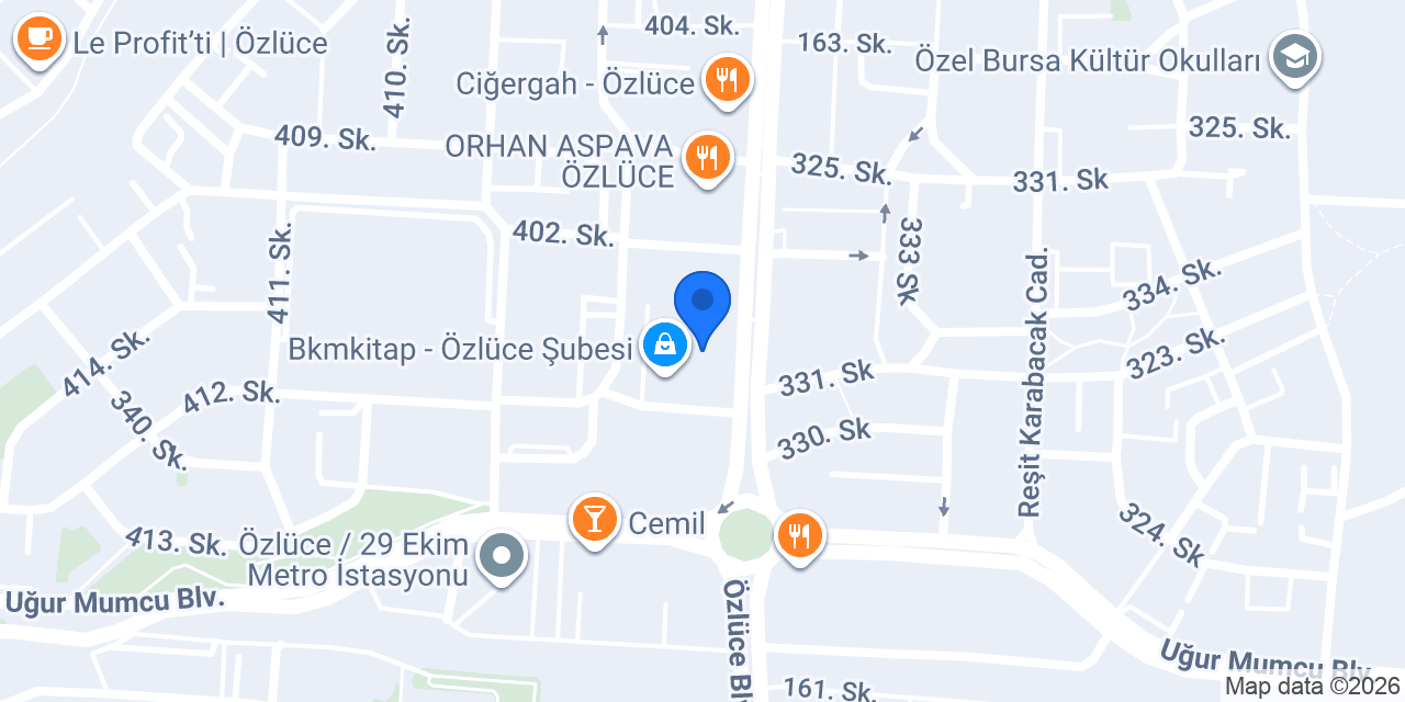 Eğlenjoy Plus Özlüce konumu
