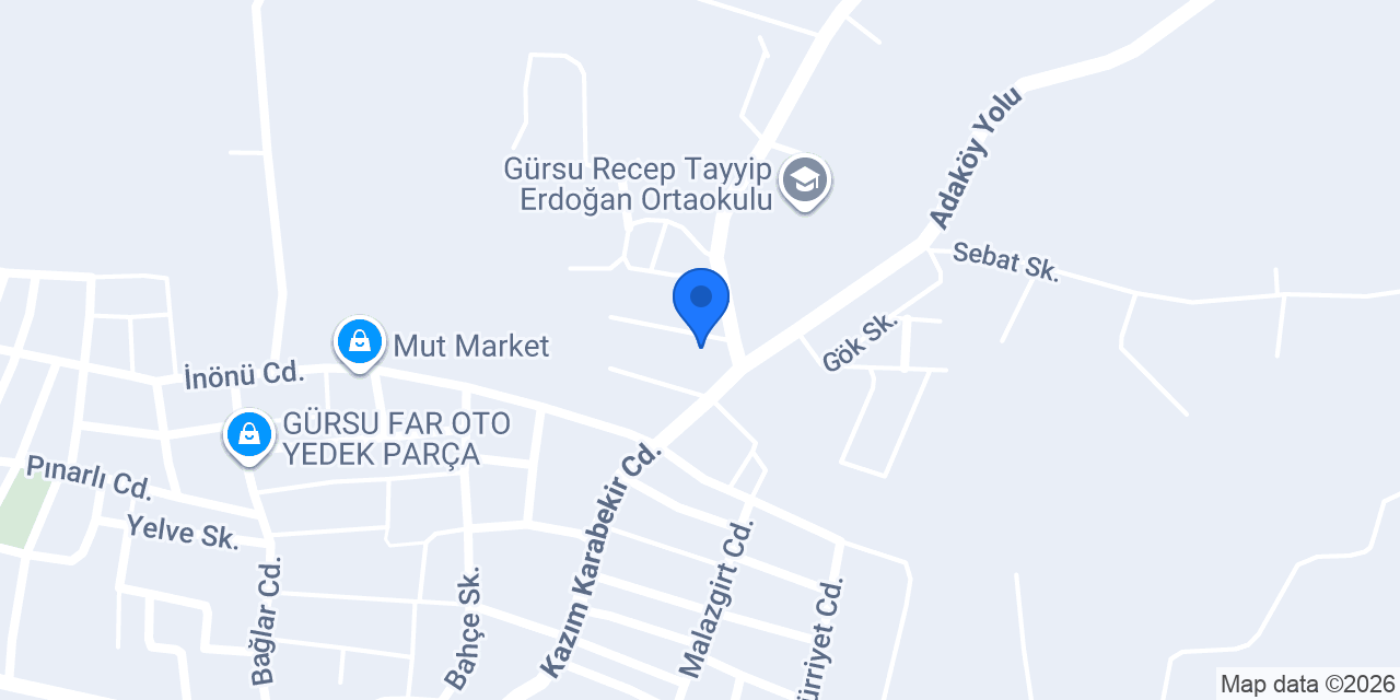 Gürorman Ahşap Ambalaj konumu