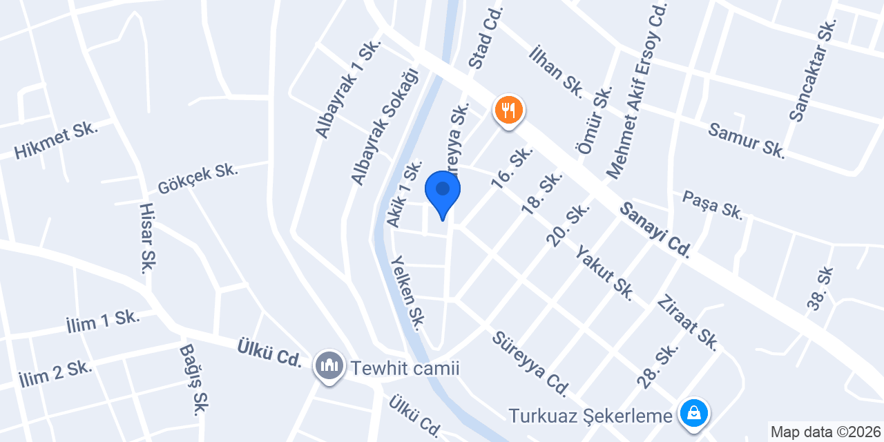 Gökdeniz Tuning konumu