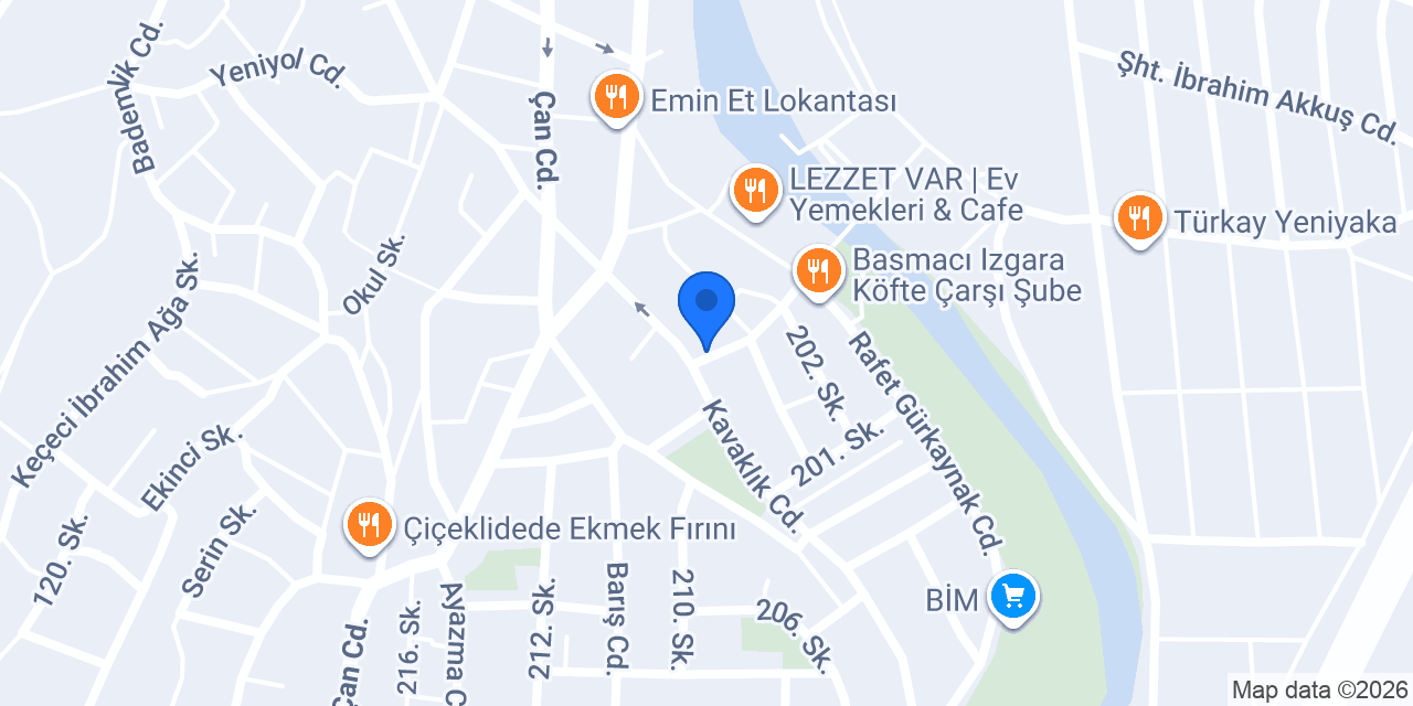 Butik Dora konumu