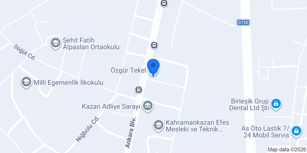 Özgür Tekel konumu