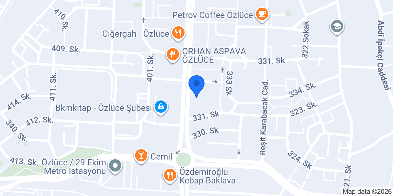Diş Hekimi İLTERHAN KARAHAN konumu