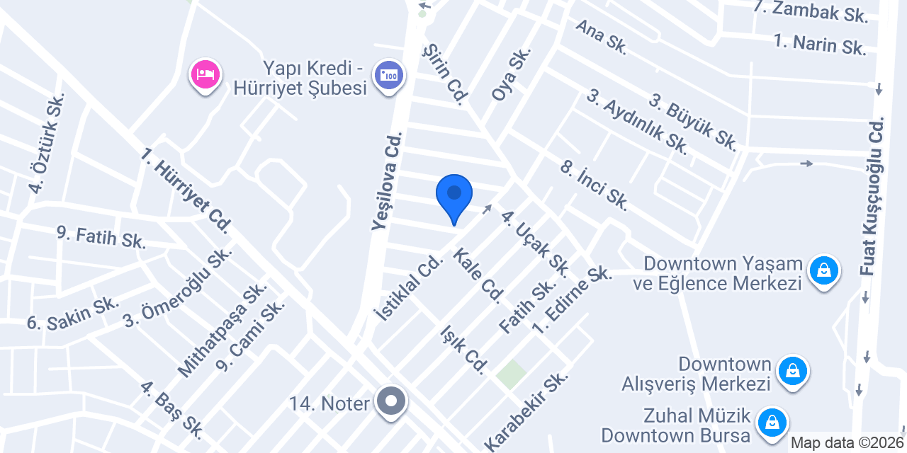Mızrak Emlak konumu