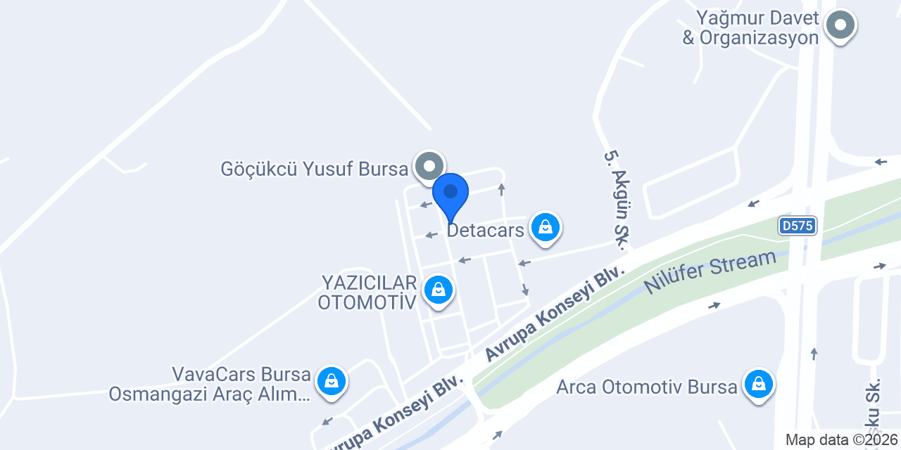 SELAMET AUTO konumu