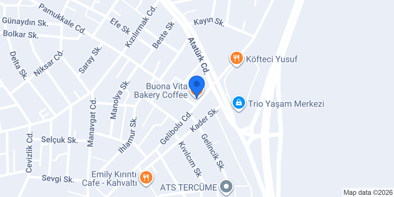Buona Vita Bakery Coffee konumu