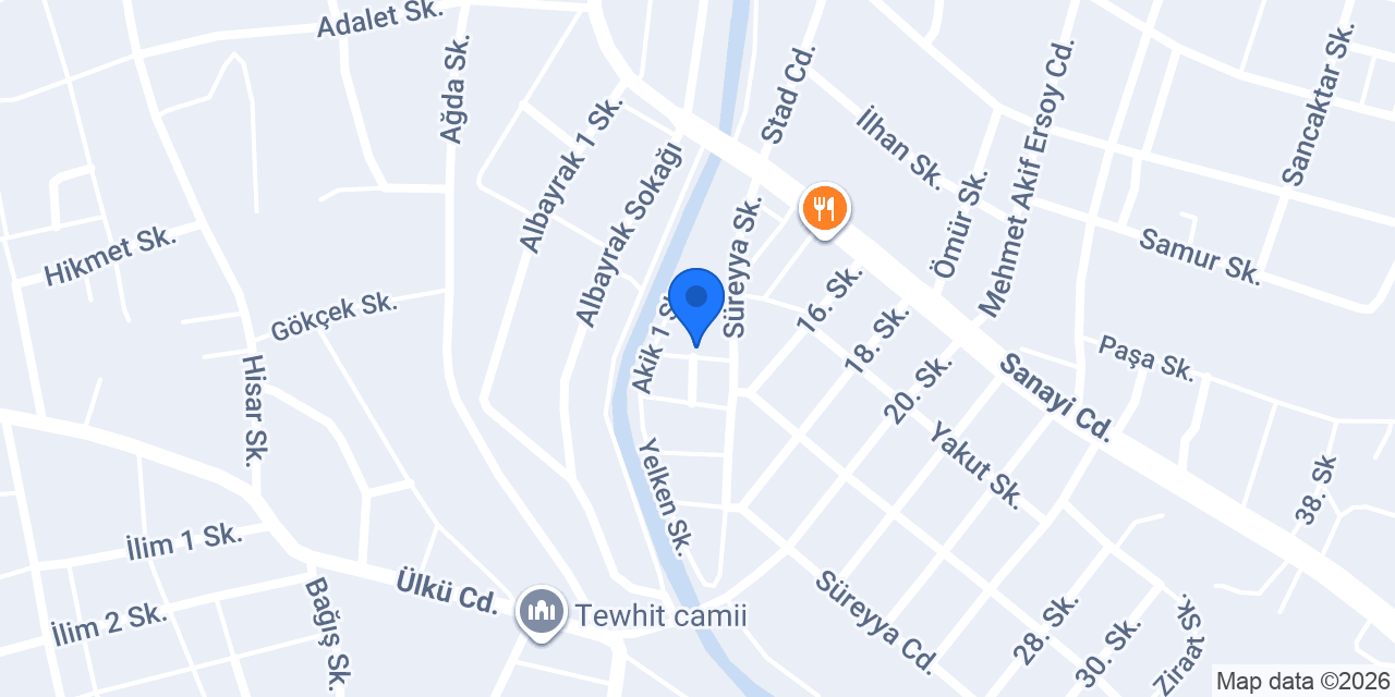 Çubuk Tel Örgü konumu