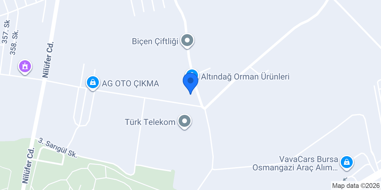 Hizmet adak konumu