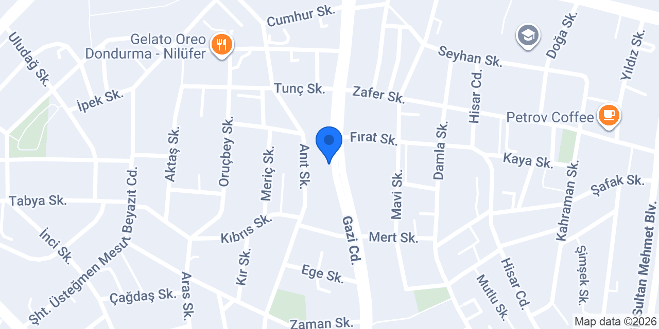 NEMO VETERİNER KLİNİĞİ konumu