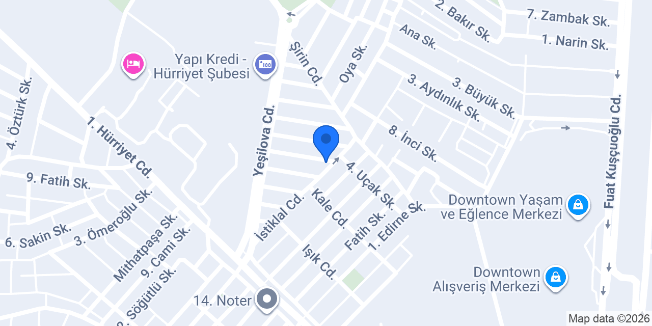 İstiklal Kasabı konumu